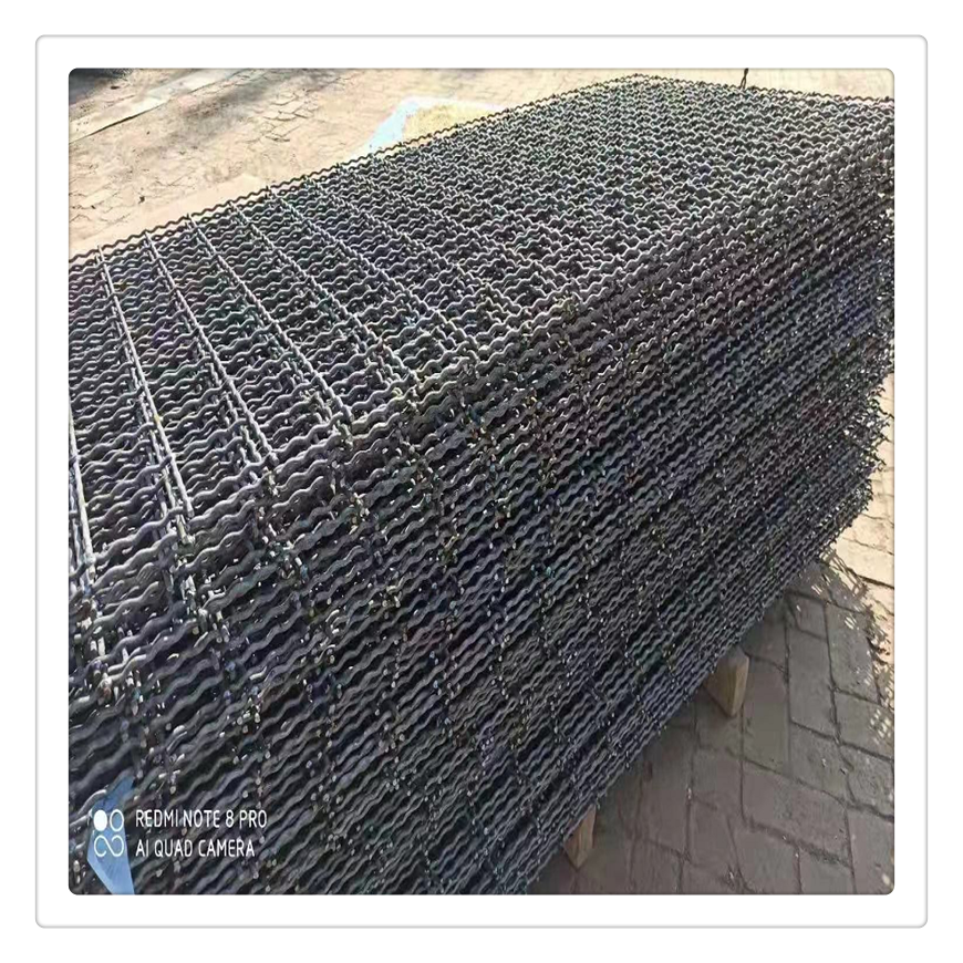 煤礦軋花編織網煤礦井支護網圖片2