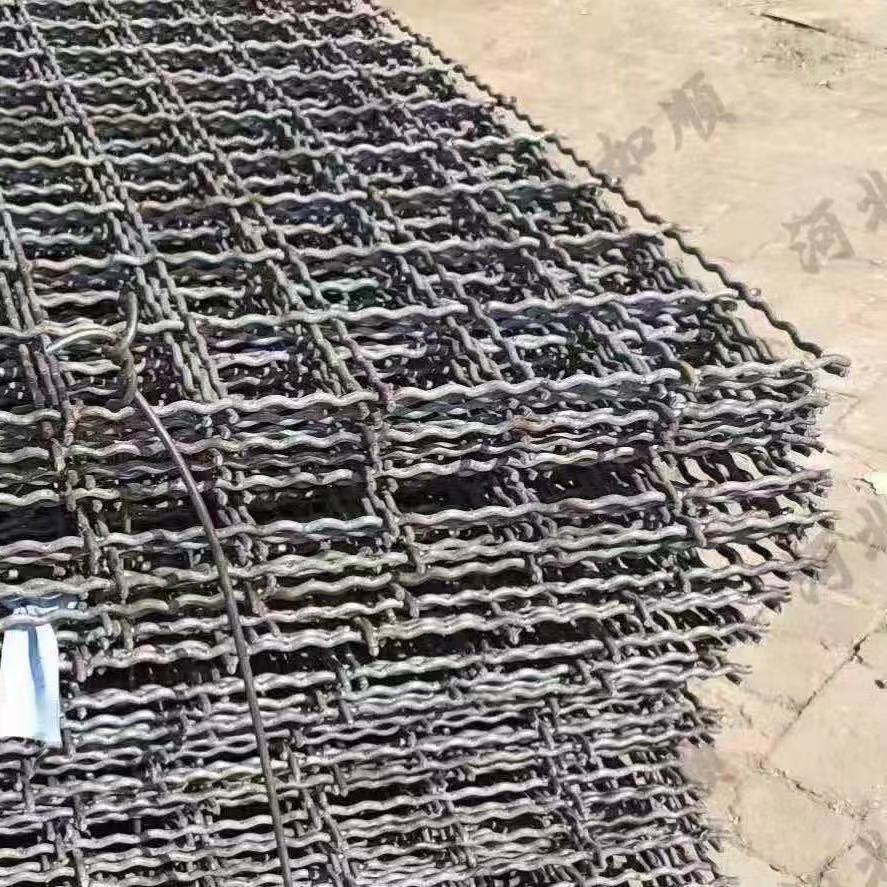 礦山支護軋花網片圖片2